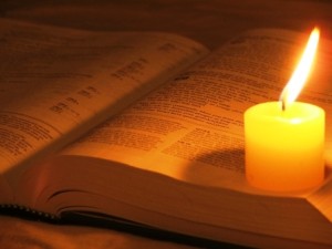 Candle scripture